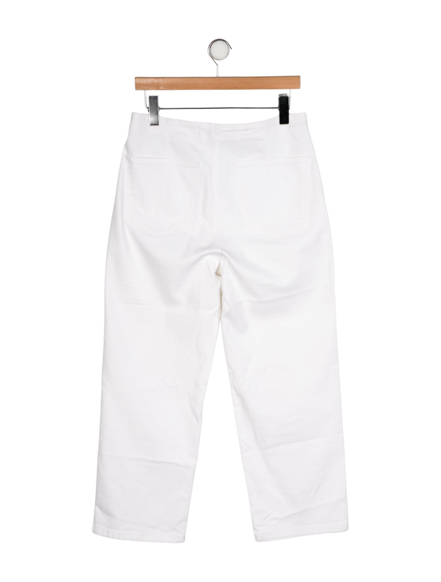 Veronica Beard High-Rise Wide Leg Jeans